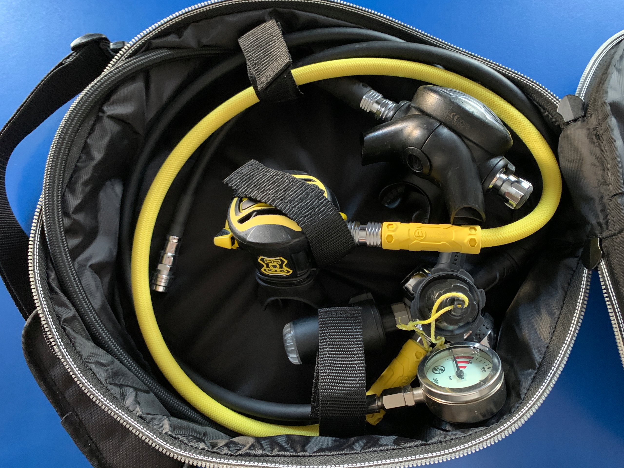 Torba Tec Line na nurkowy automat Kolor dominujący czarny