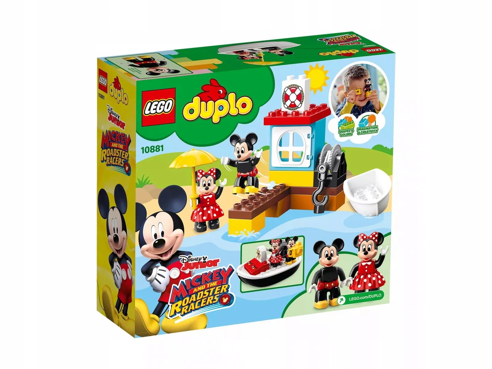 LEGO DUPLO DISNEY ŁÓDKA MYSZKI MICKEY MINNIE MOUSE Marka LEGO