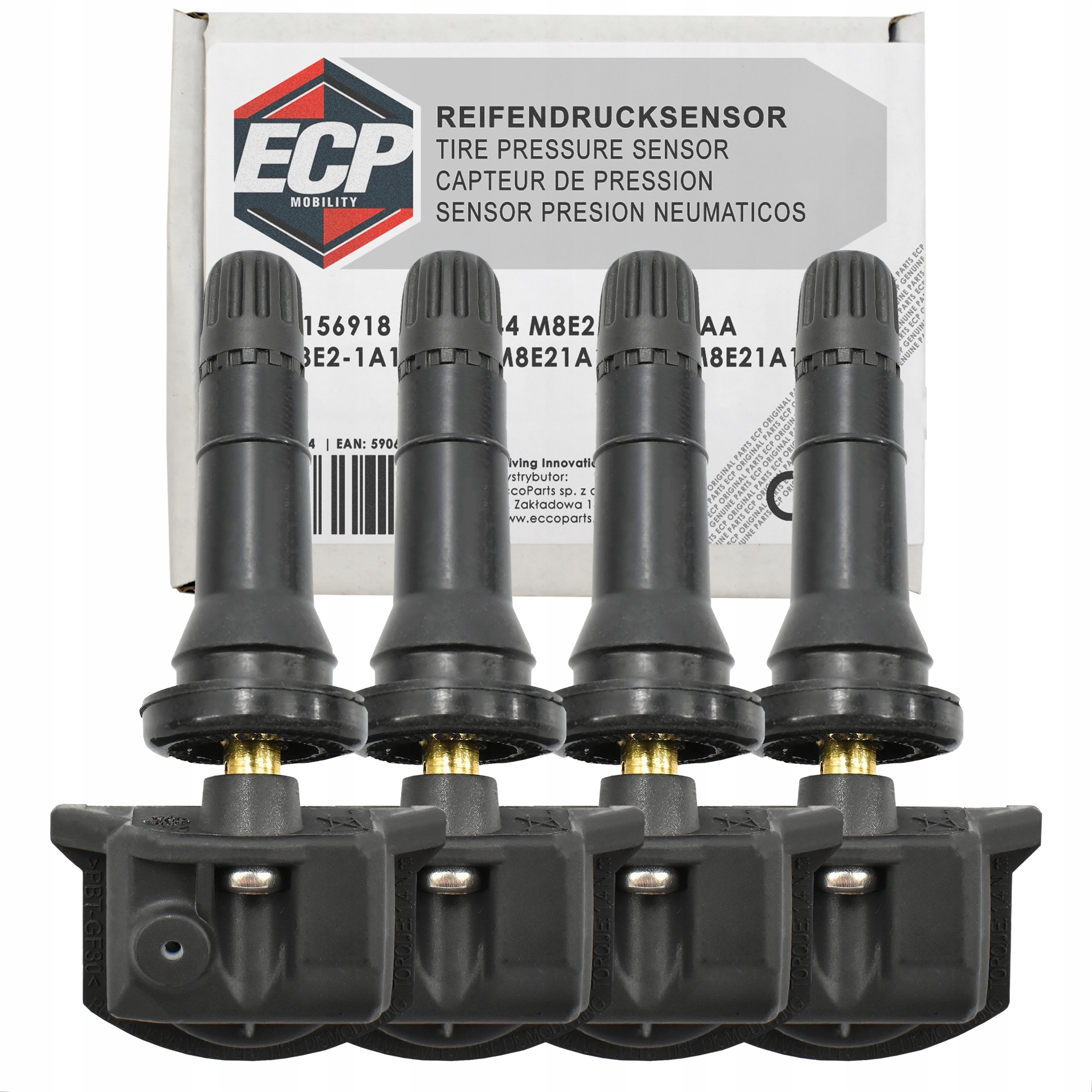 4X Snímač Tlaku Pneumatík Tpms LR156918 Defender L663 Evoque II Velar 2020+