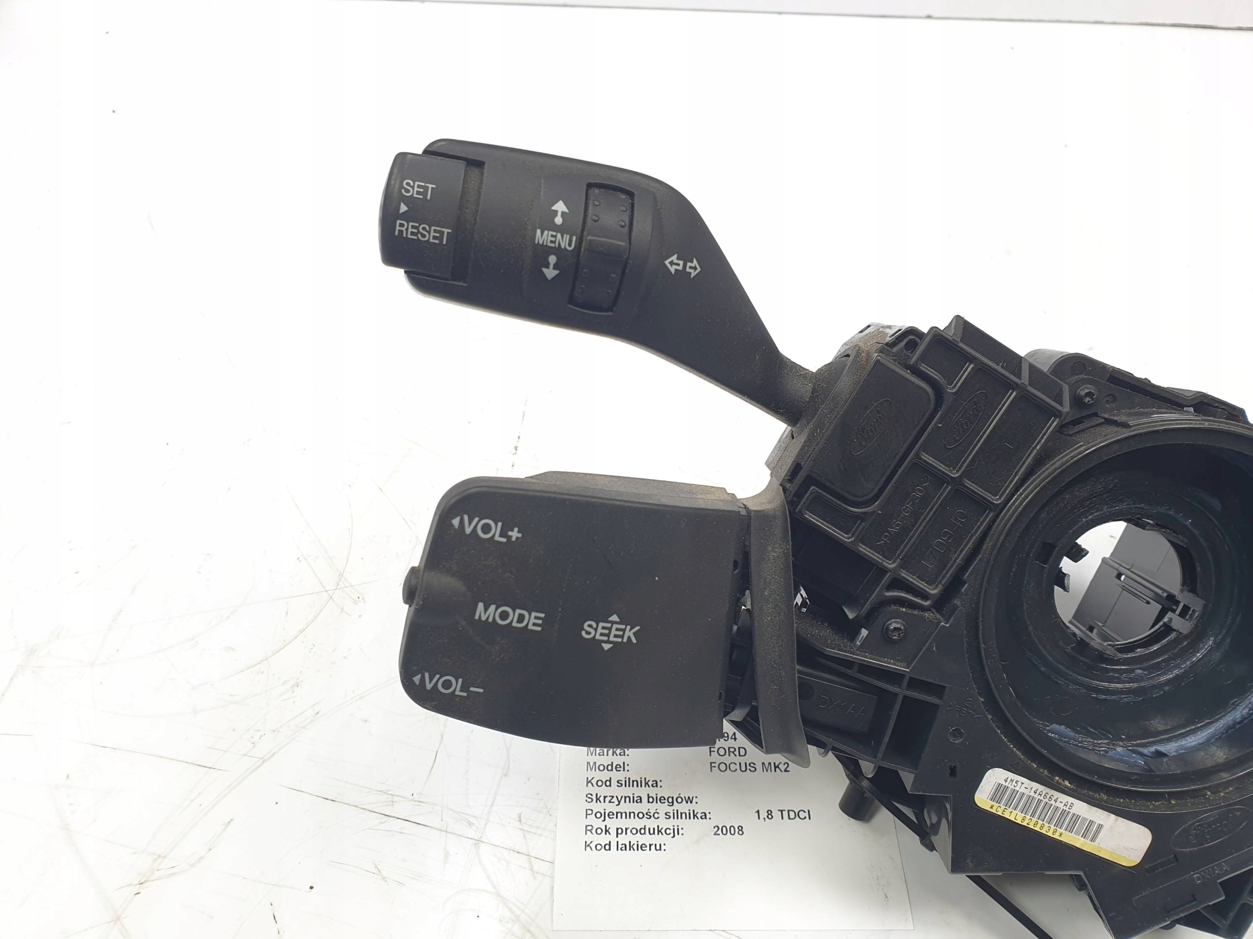 DEVIO LUCI TERGICRISTALLO TERGI 4M5T-13N064-HH FORD FOCUS MK2
