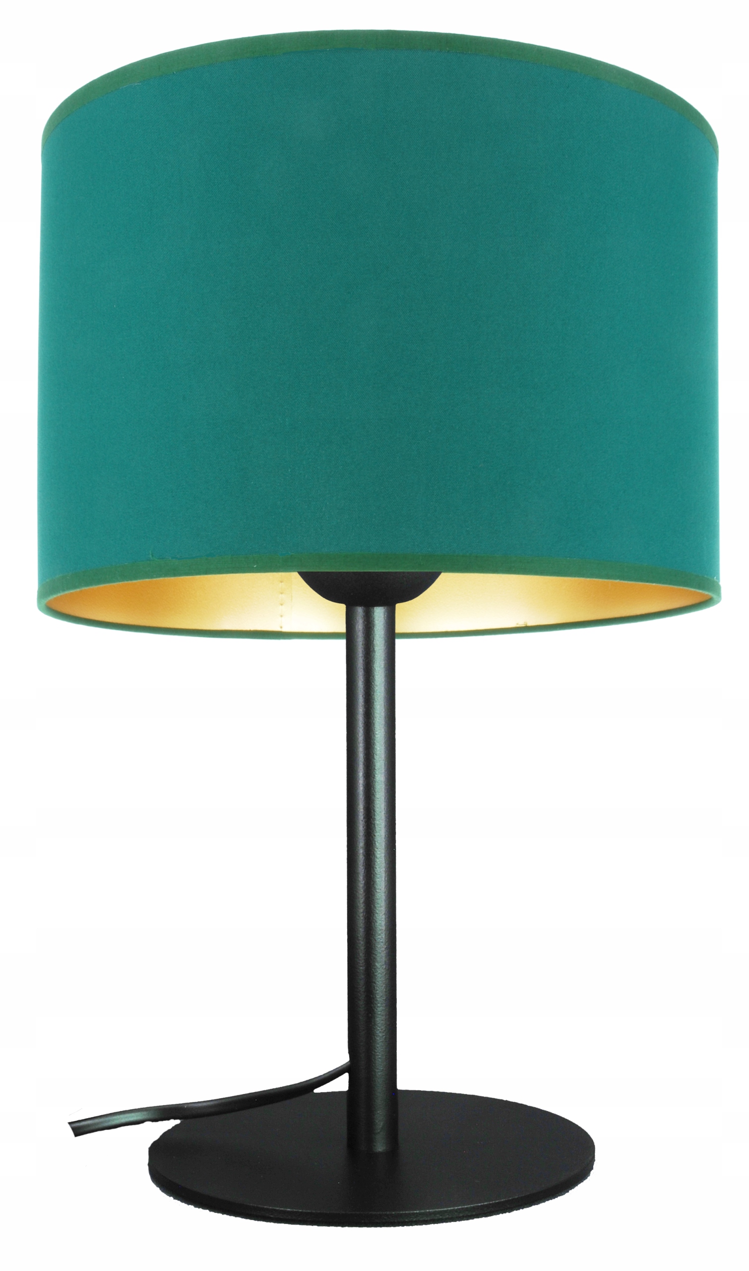 Moderní noční lampa lahvově zelená zeleň 20 cm, obývací pokoj, Led Novinka