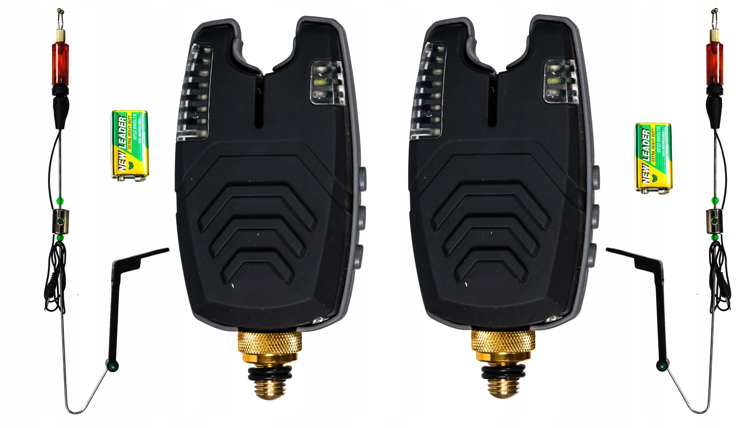 

2x Sygnalizator Brań 2x Swinger Led 2x Bateria