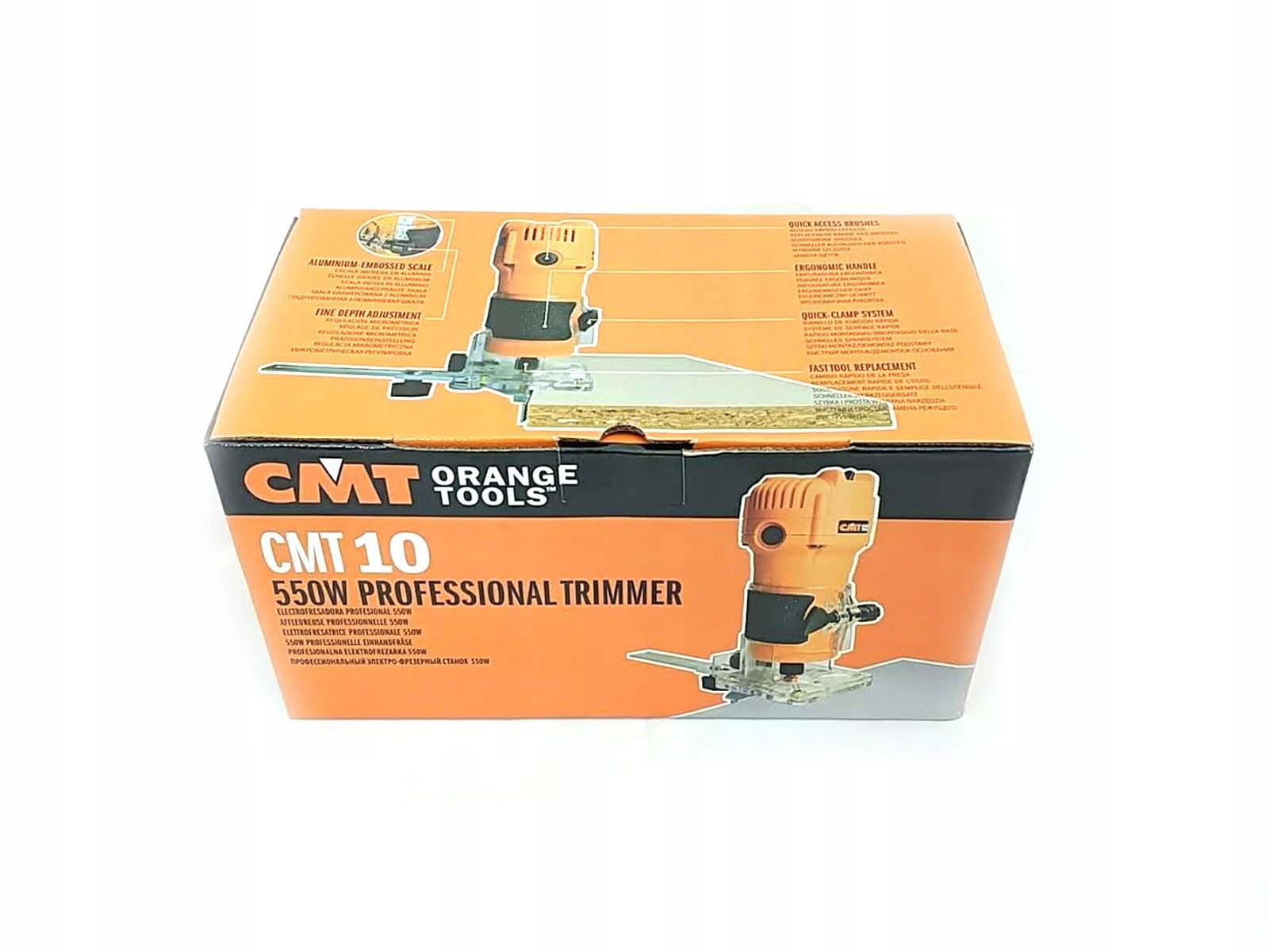 CMT FREZARKA RĘCZNA CMT10 TRYMER 6,35 6 8MM FREZY Seria CMT10