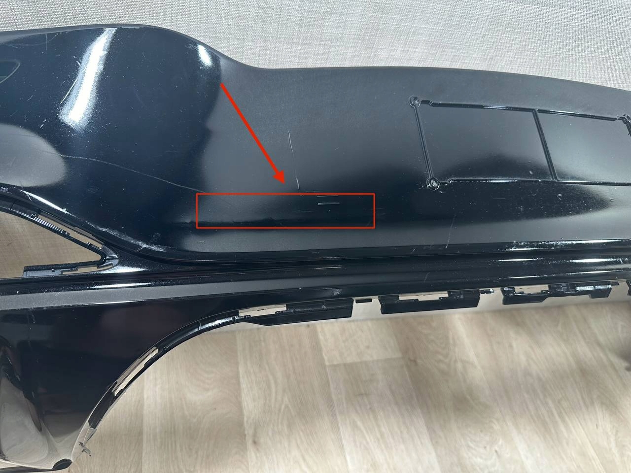 MERCEDES EQE AMG V295 Berline 2022-> dol Diffuseur Arrière Pare choc A2958859901