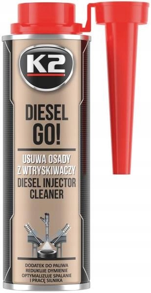 K2 DIESEL GO! DODATEK DO PALIWA MYJE WTRYSKI 250ML Rodzaj dodatki do oleju napędowego
