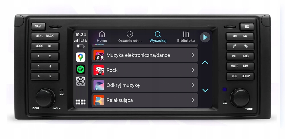 RADIO NAWIGACJA BMW E39 ANDROID CARPLAY DSP 4/64 Model E39 E53 7