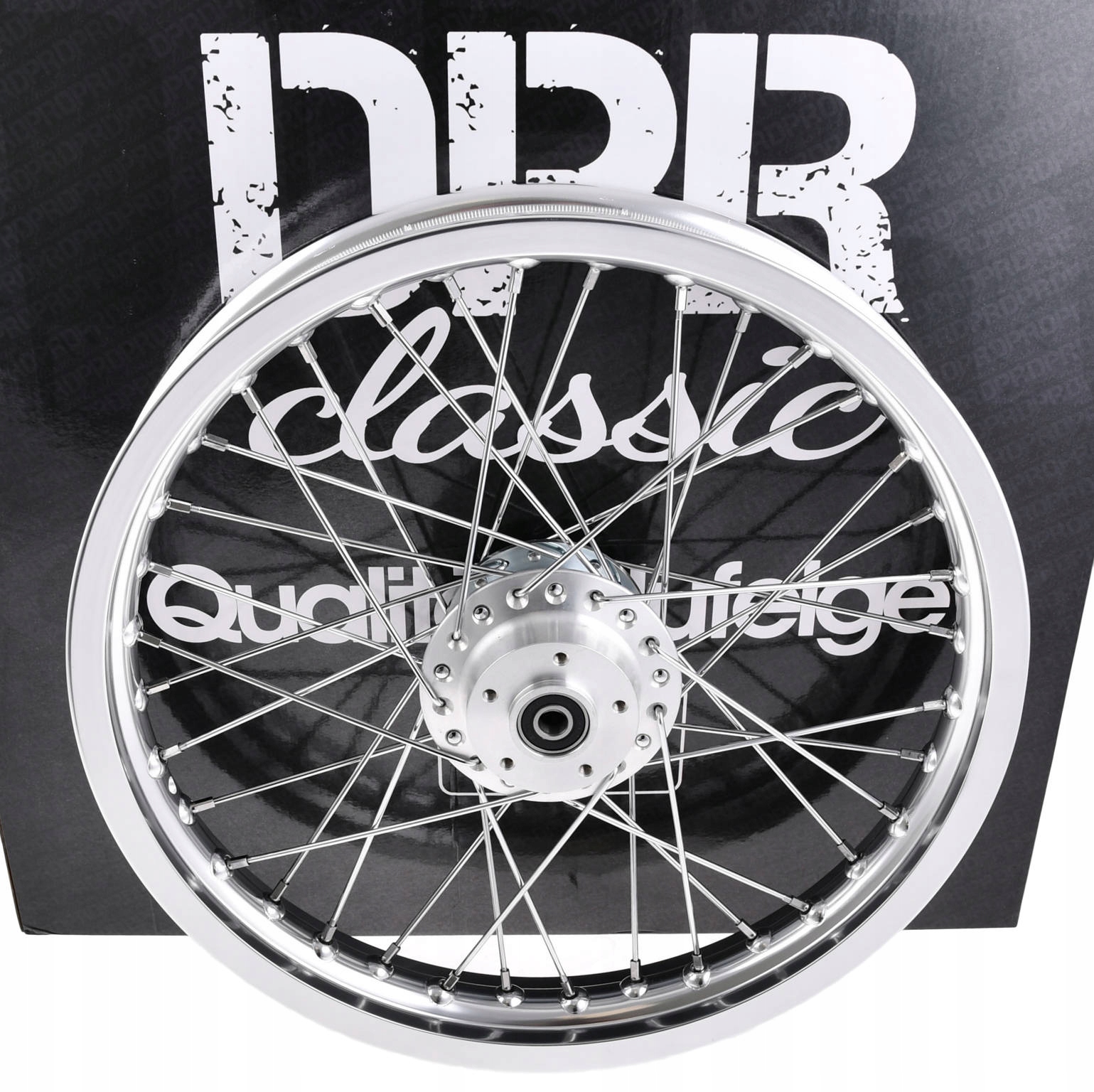 Ходовое колесо 1, 85x16 Simson S51 ALU спицы хром