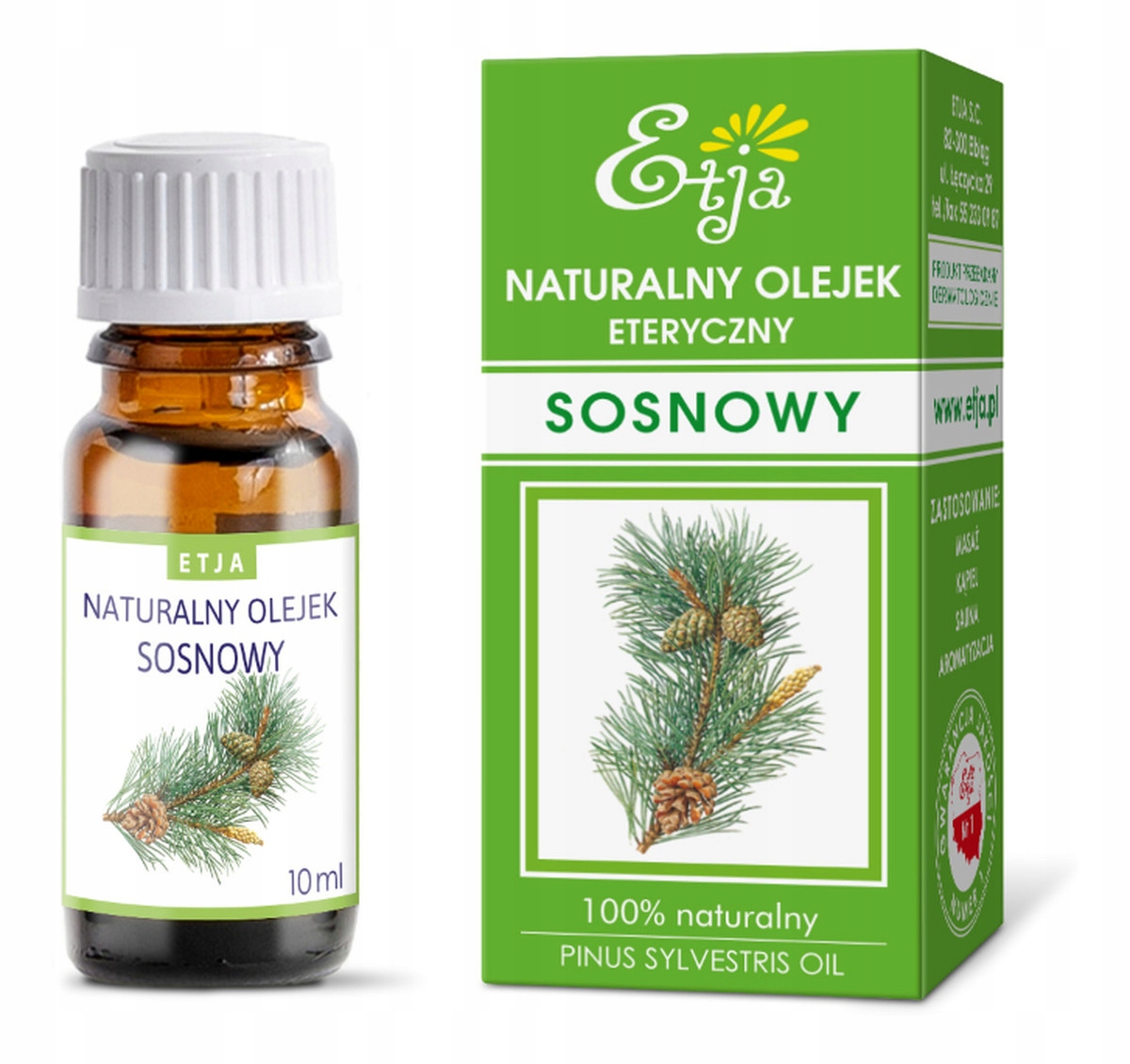Etja Olejek eteryczny sosnowy 10ml