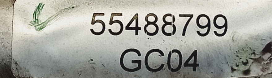 prijenos vode MAGISTRALA OPEL ASTRA K 1.6 CDTI 55488799