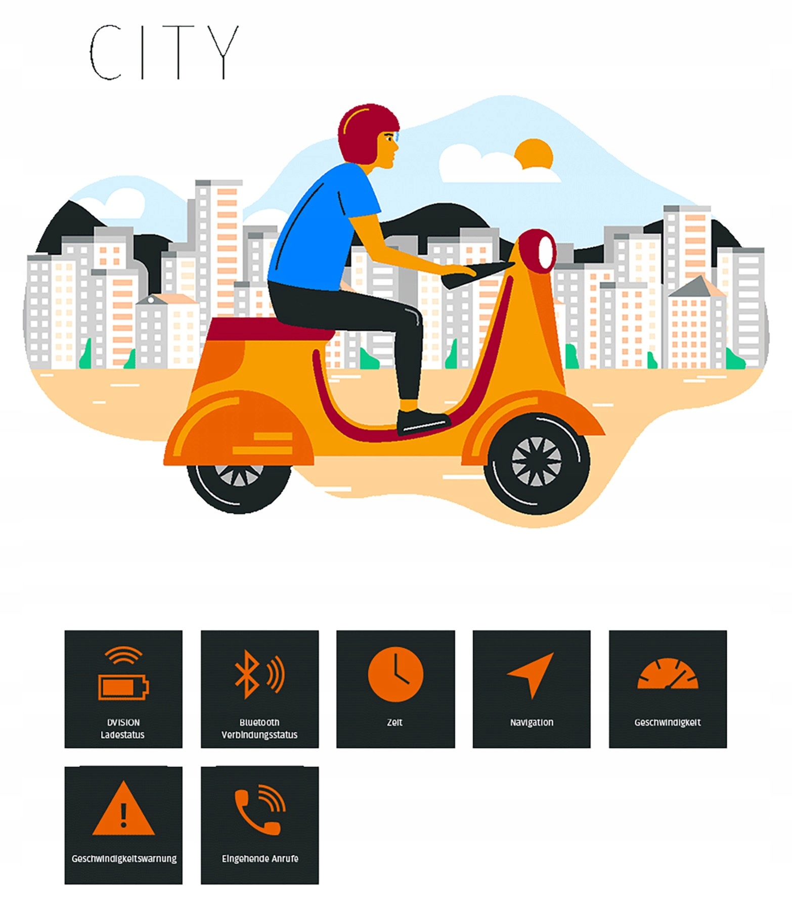 WYŚWIETLACZ HEAD UP DVISION NA KASK MOTOCYKLOWY Producent inny