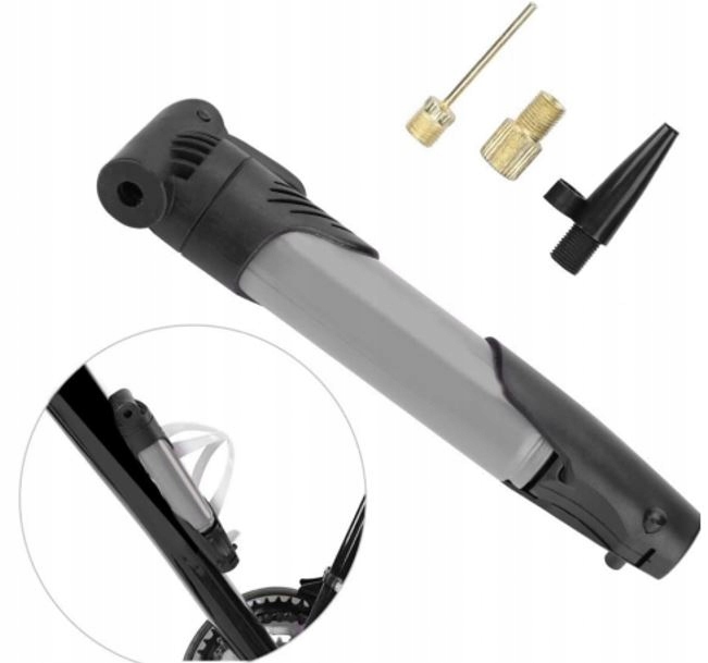 POMPKA ROWEROWA RĘCZNA MINI NA RAMĘ ROWER TELESKOPOWA TURYSTYCZNA LEKKA Kod producenta D751