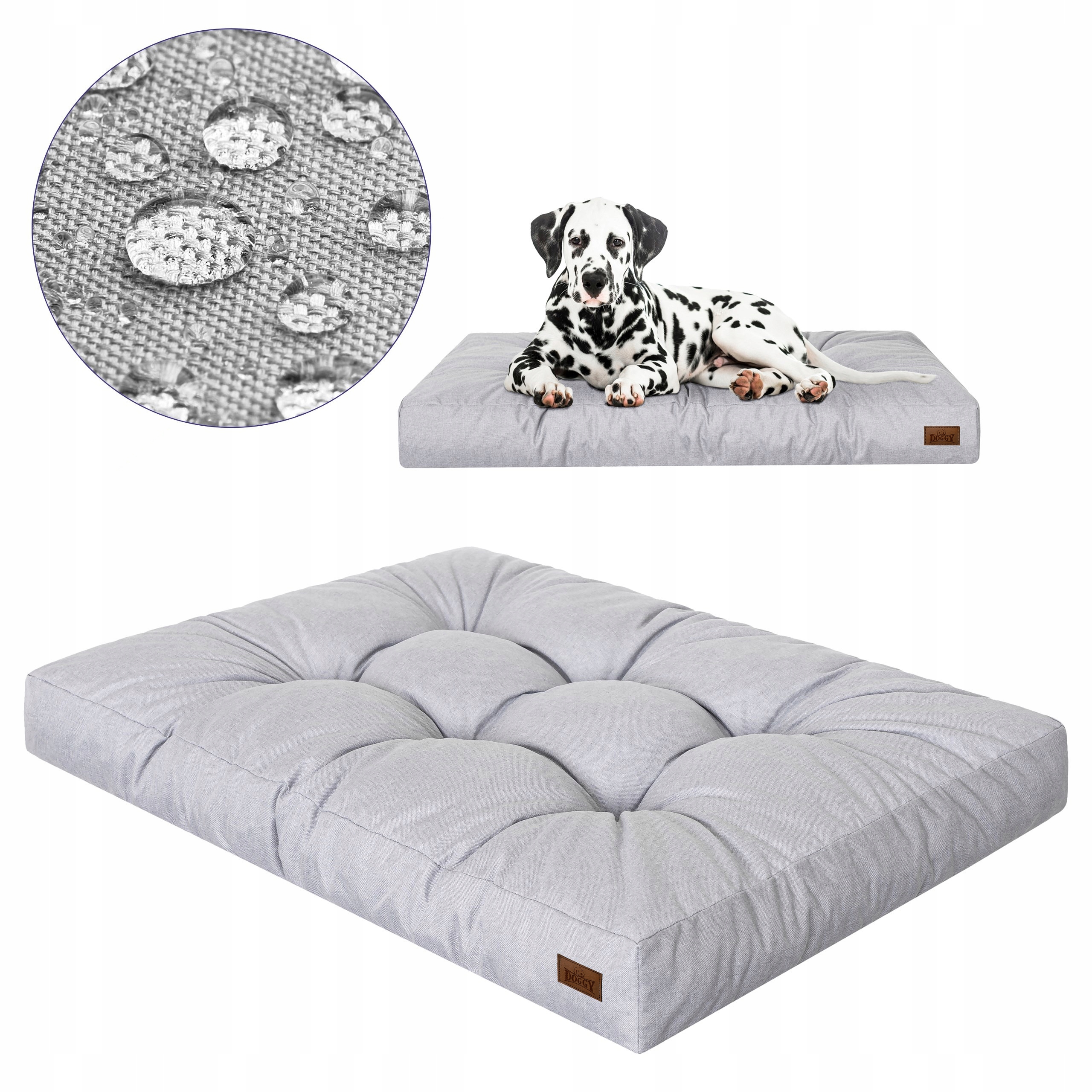 Levně Matrace Prošívaná Voděodolná Střední Pelíšek Pelíšek pro psa L 90x70 cm