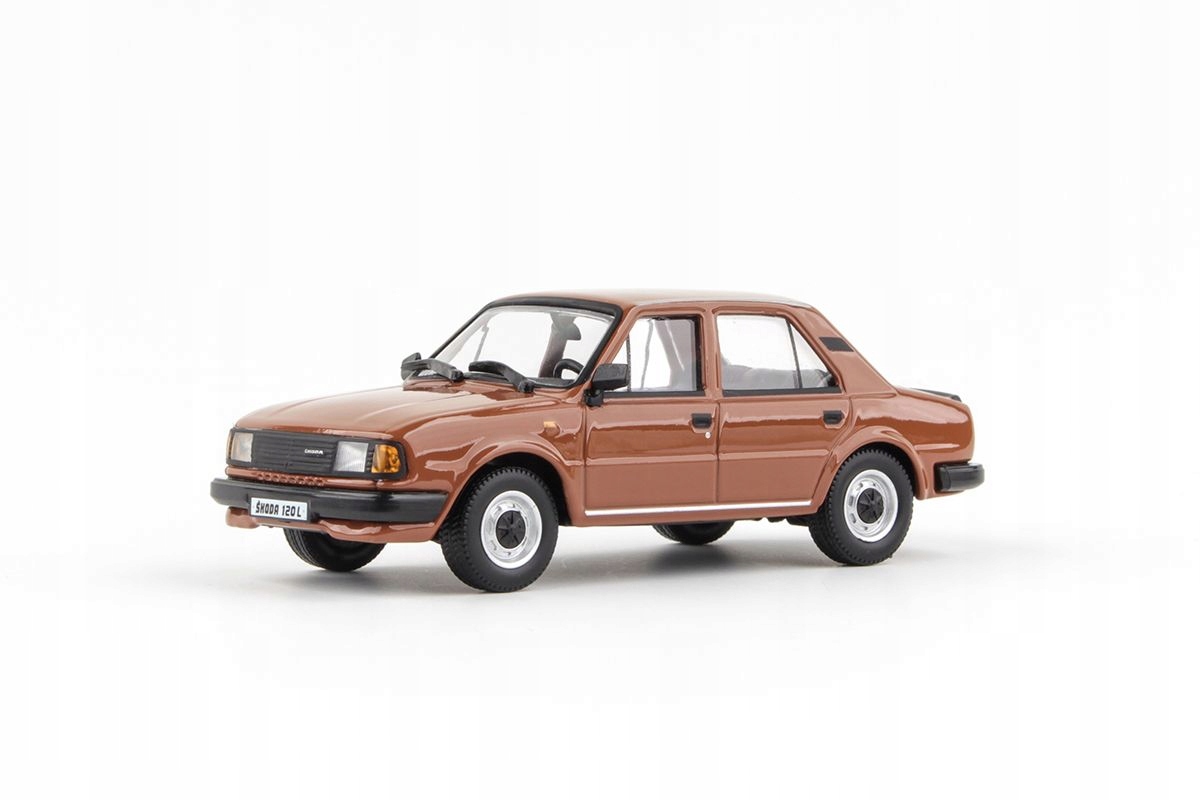 Abrex Škoda 120L (1984) 1:43 Skořicová Hnědá