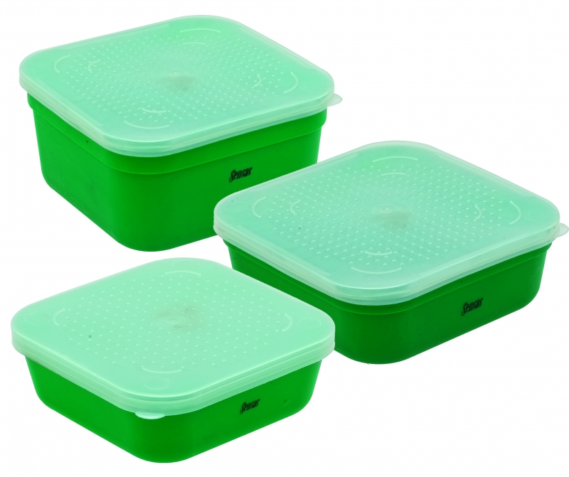 SENSAS PUDEŁKO NA PRZYNĘTY,ROBAKI Z POKRYWKĄ 0,6L