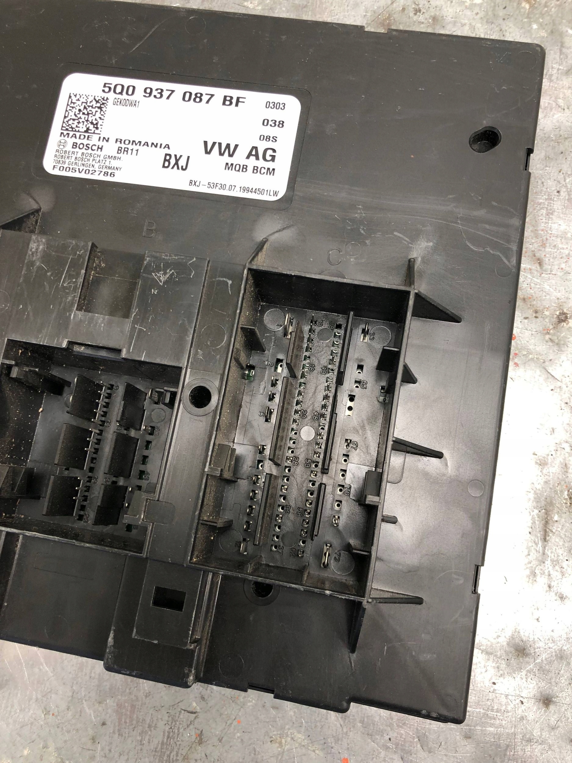 modul Bedienteil BCM VW SKODA AUDI 5Q0937087BF