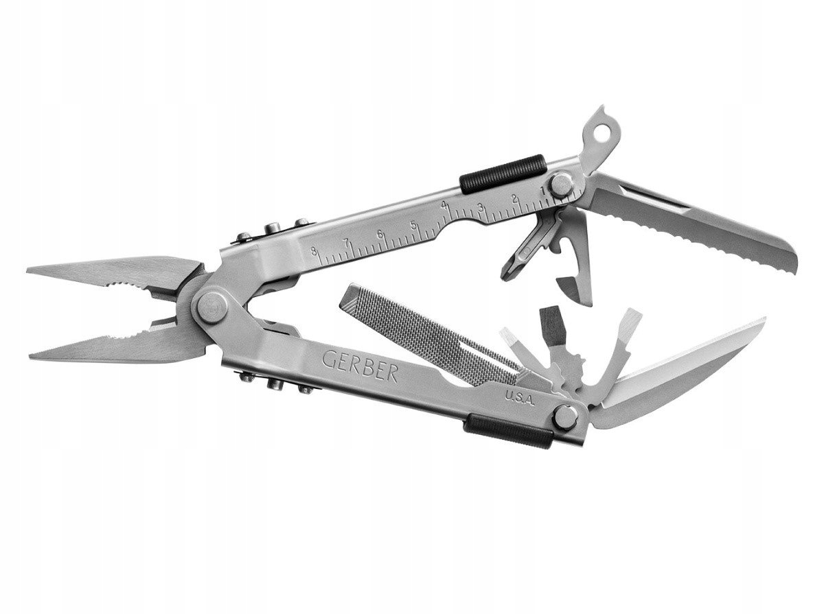 Multitool Gerber MP600 Needlenose 14 Nástrojů Otevíratelný jednou rukou ocel