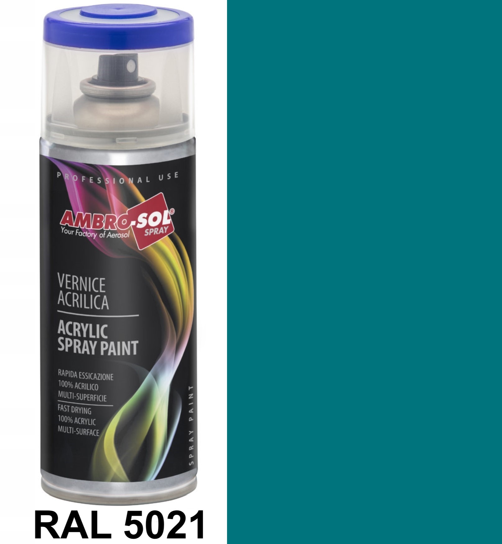 

5021 Ral Lakier Akrylowy Farba Spray Ambrosol