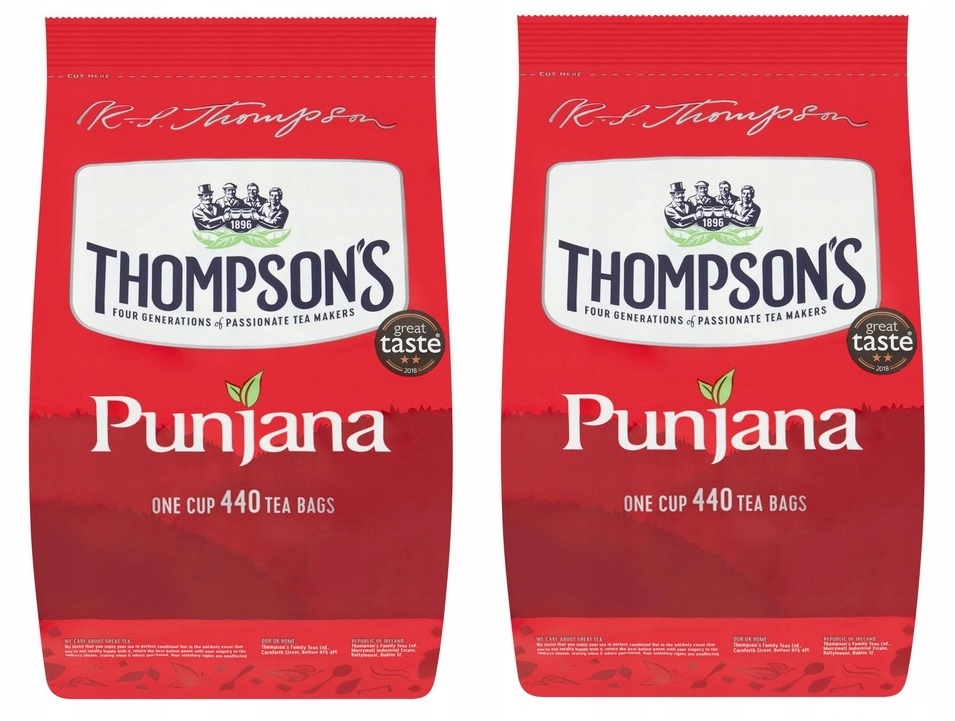 Punjana Original Blend 2x440 Thompsons herbata Irl
