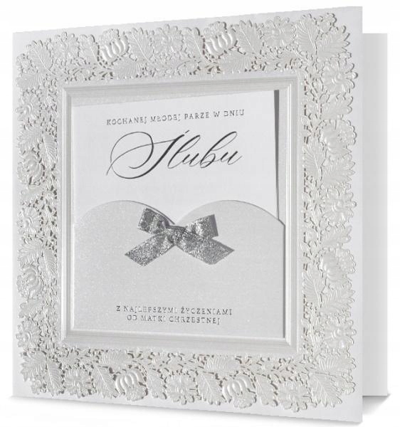 Kartka z okazji ślubu od Matki Chrzestnej