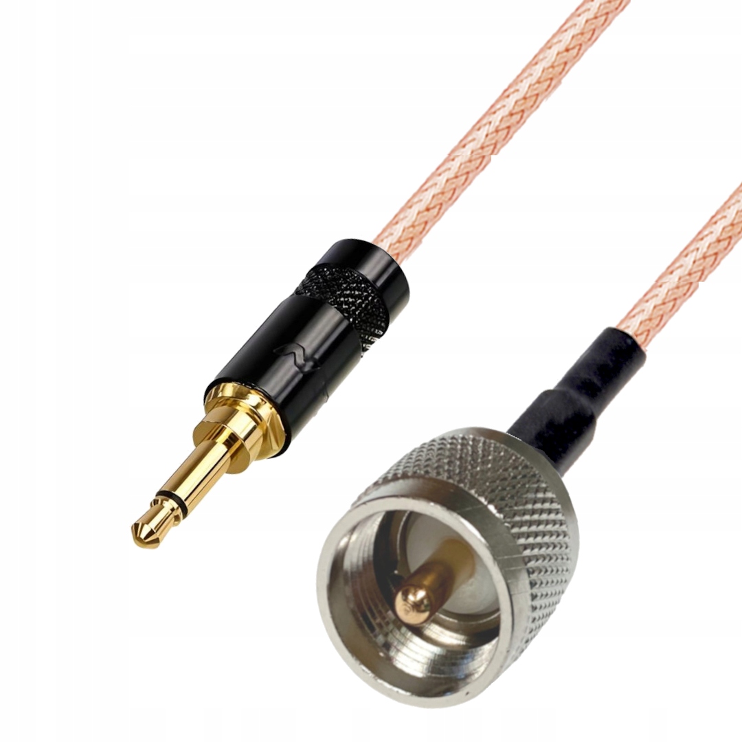 Pigtail Jack 3.5 wtyk Uhf wtyk RG316 20cm