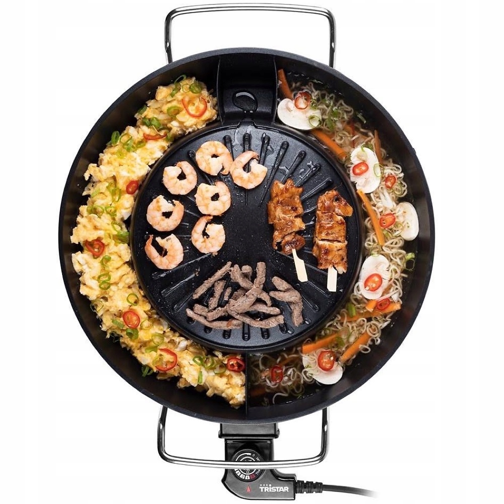Elektrický kórejský grilovací set Veľký gril 1800W 36cm Tristar