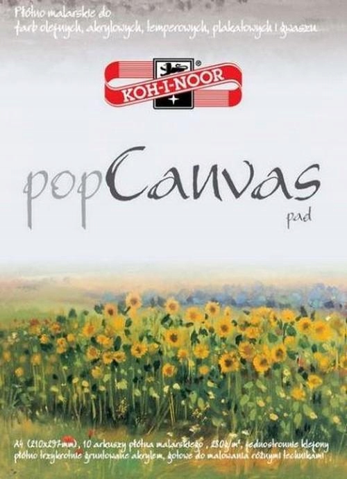 Umělecké Malířské Plátno v bloku A3 280g 10 listů pro malování Plátna