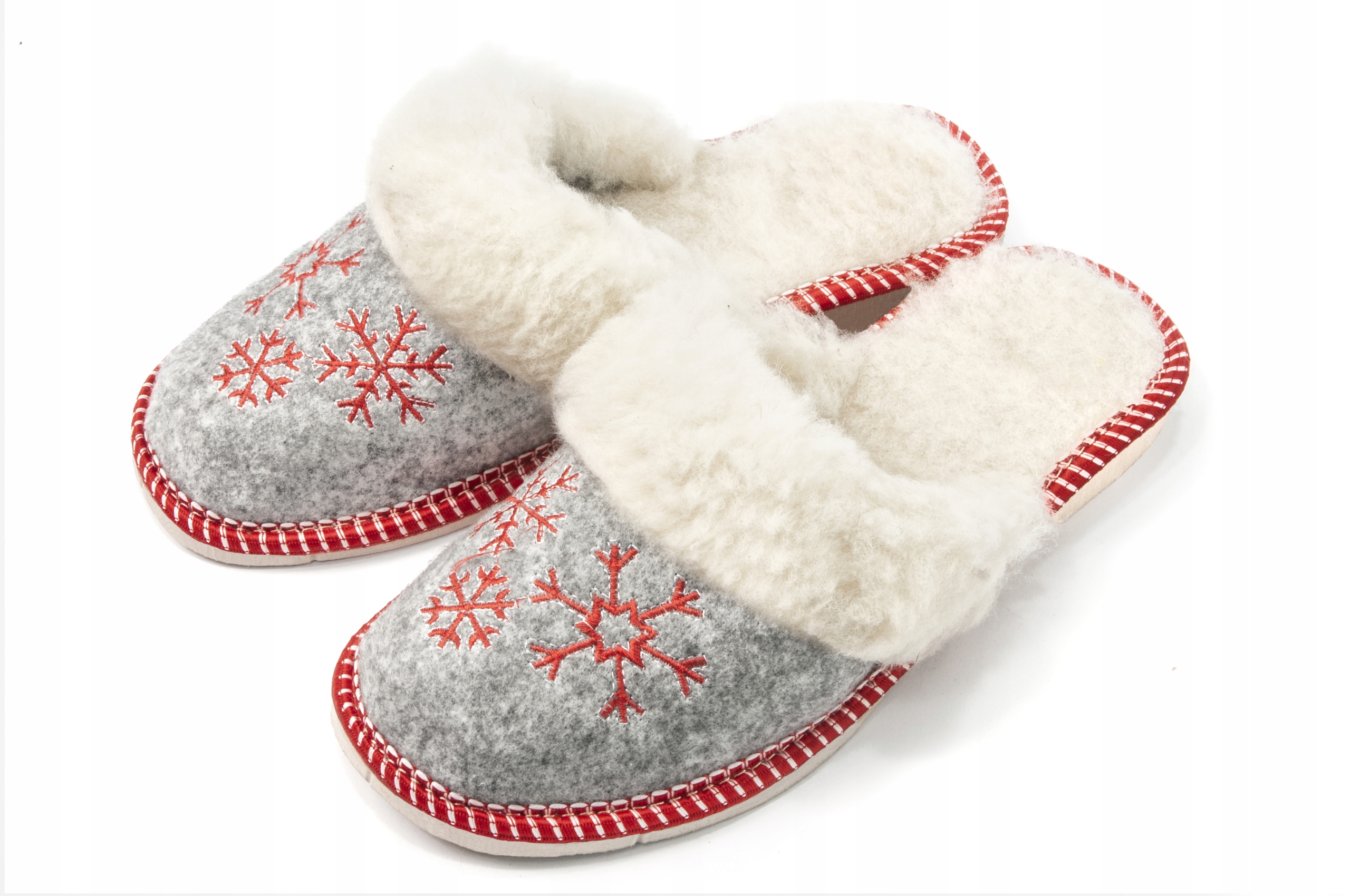 

Pantofle Kapcie Damskie Skórzane Wełniane 35-42