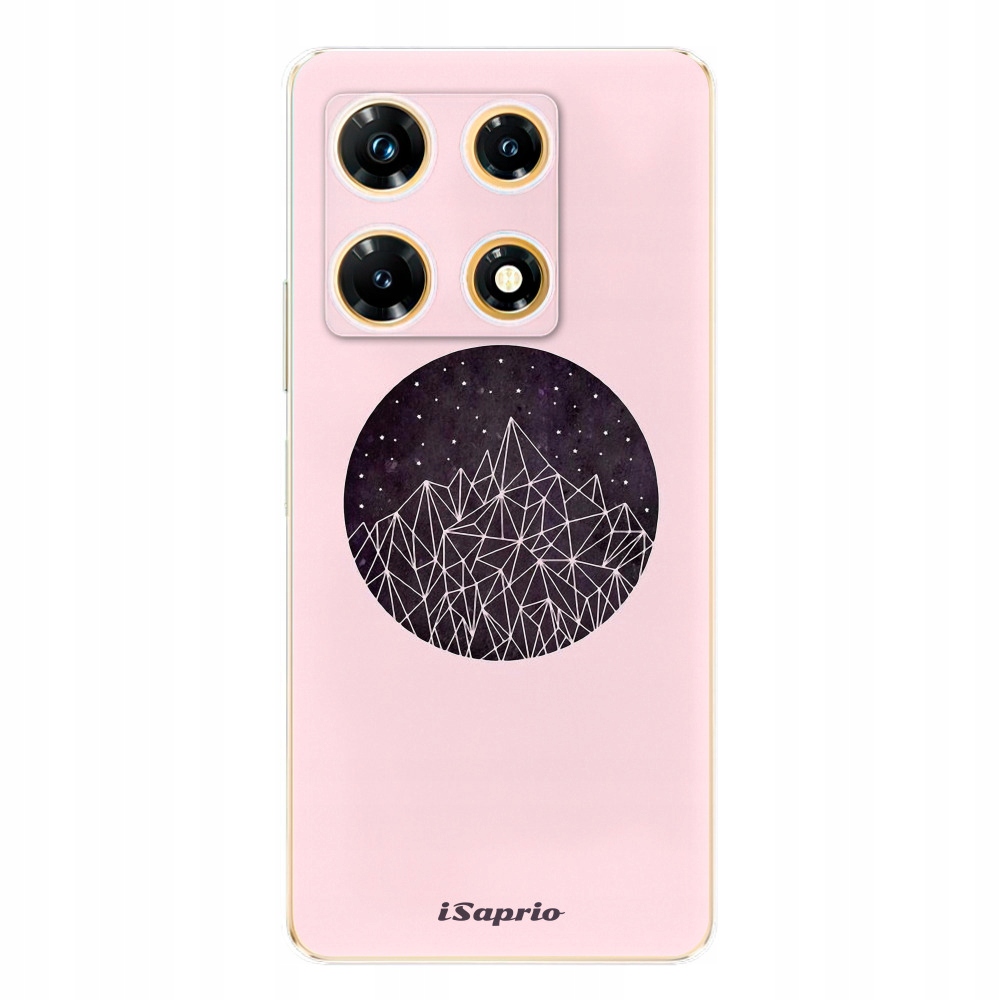 Silikonowe etui iSaprio Digital Mountains 10 do Infinix Note 30 Pro