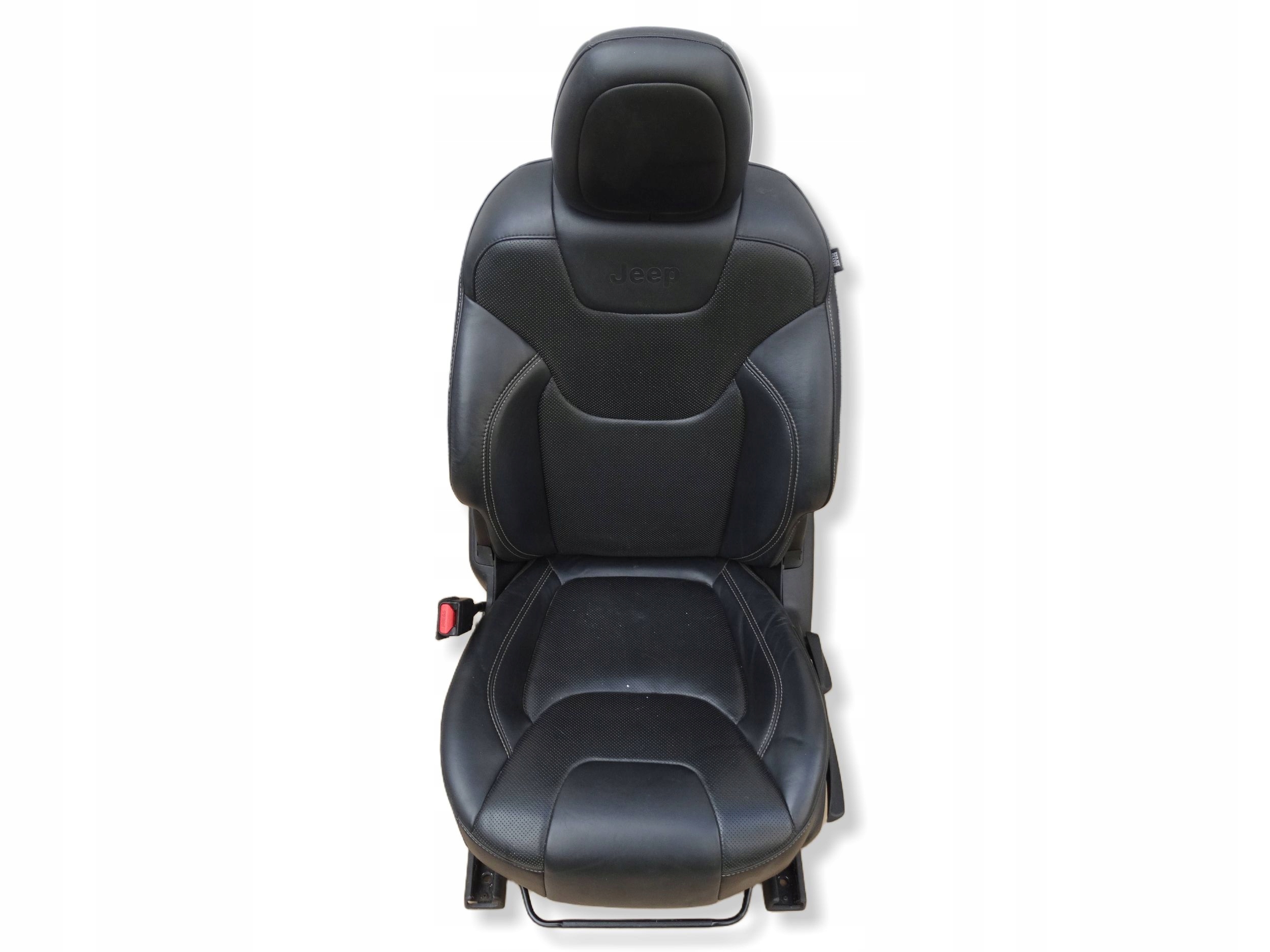 seat left complete AIR BAG black leather JEEP CHEROKEE V KL