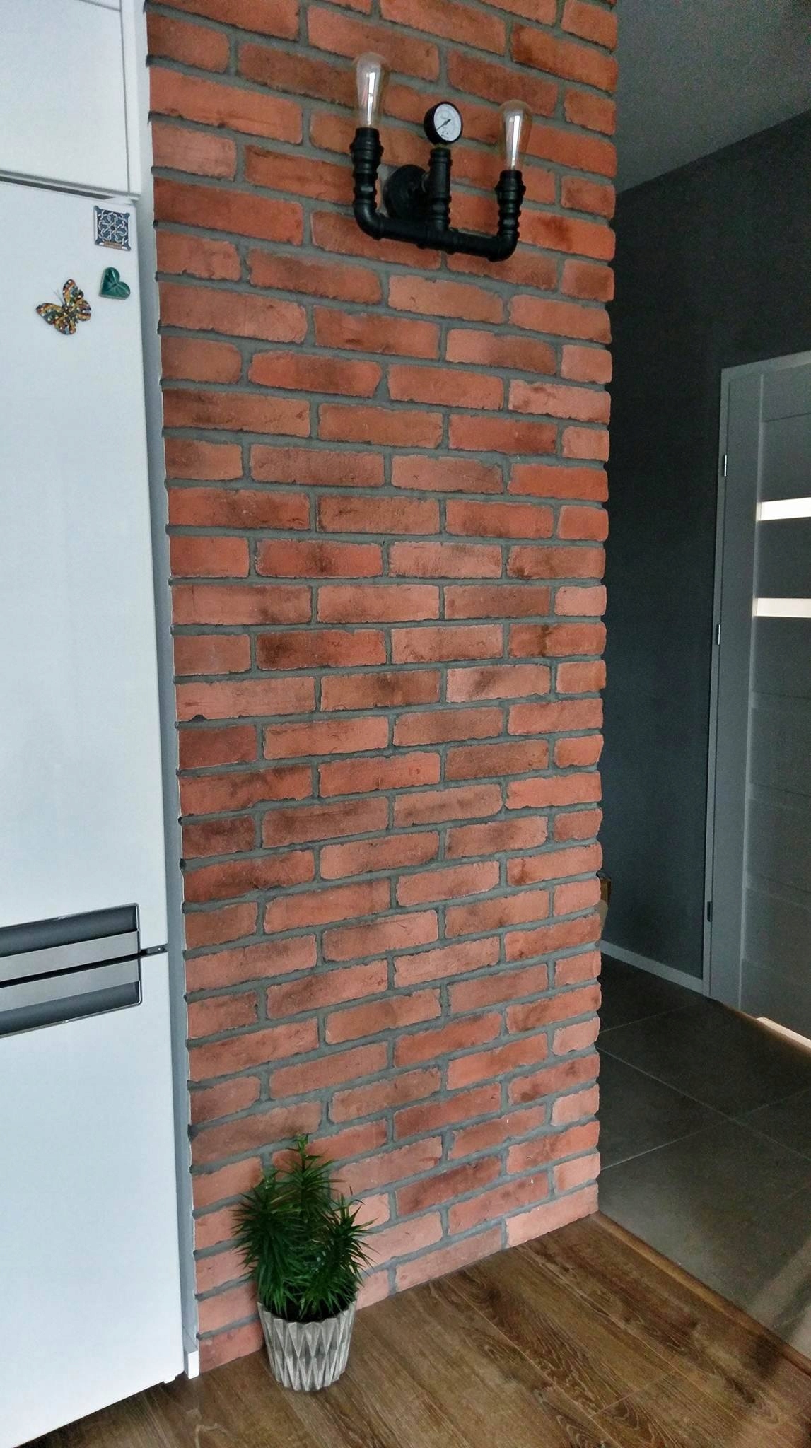 PŁYTKI Z CEGŁY, STARA CEGŁA, HISTORYCZNY STYL HIT Długość 26 cm