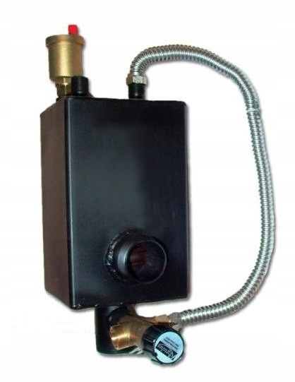 Chladiaca hadica WZS-2 s termostatickým ventilom pre kotly 10-35 kW