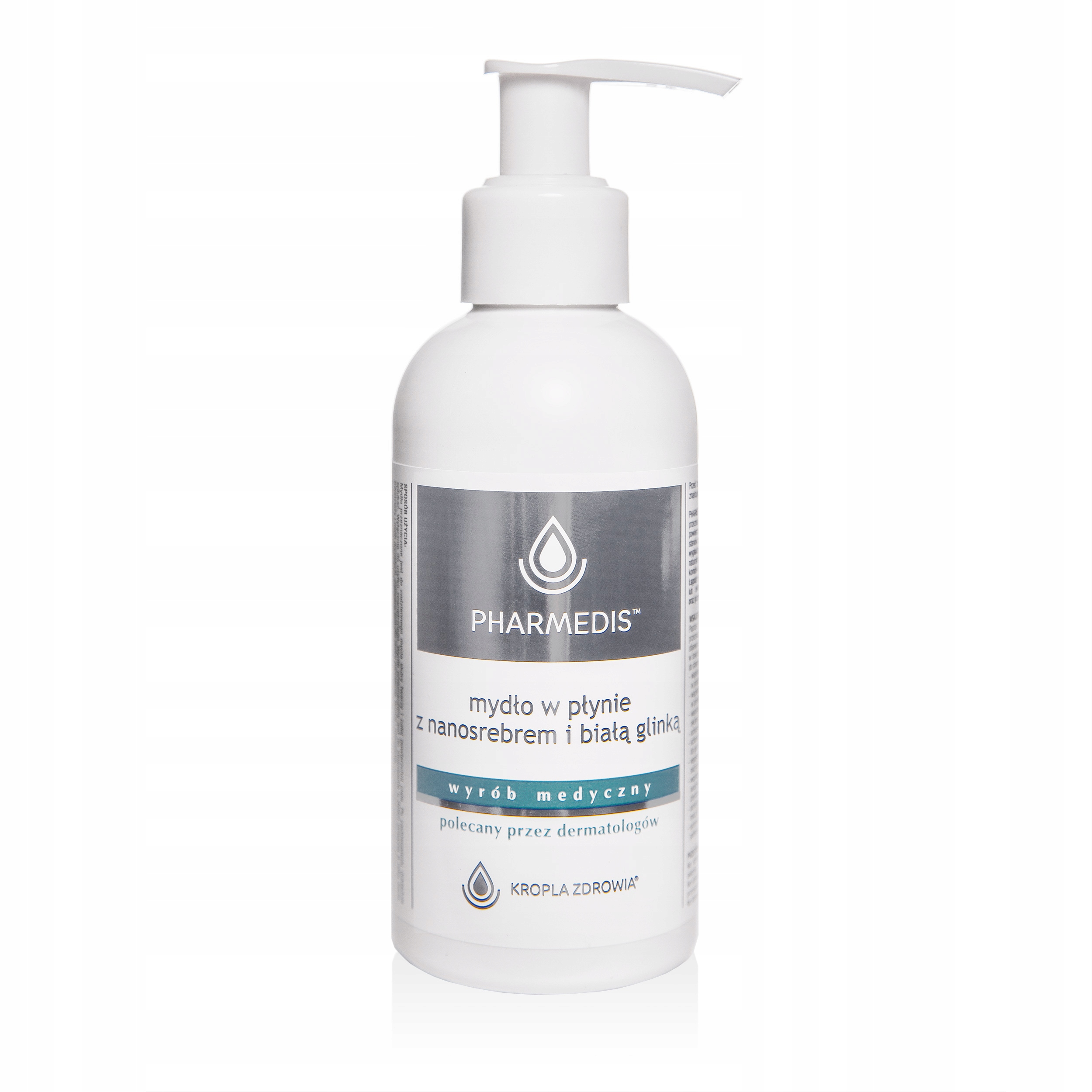 Mydło naturalne z nanosrebrem i białą glinką 150ml