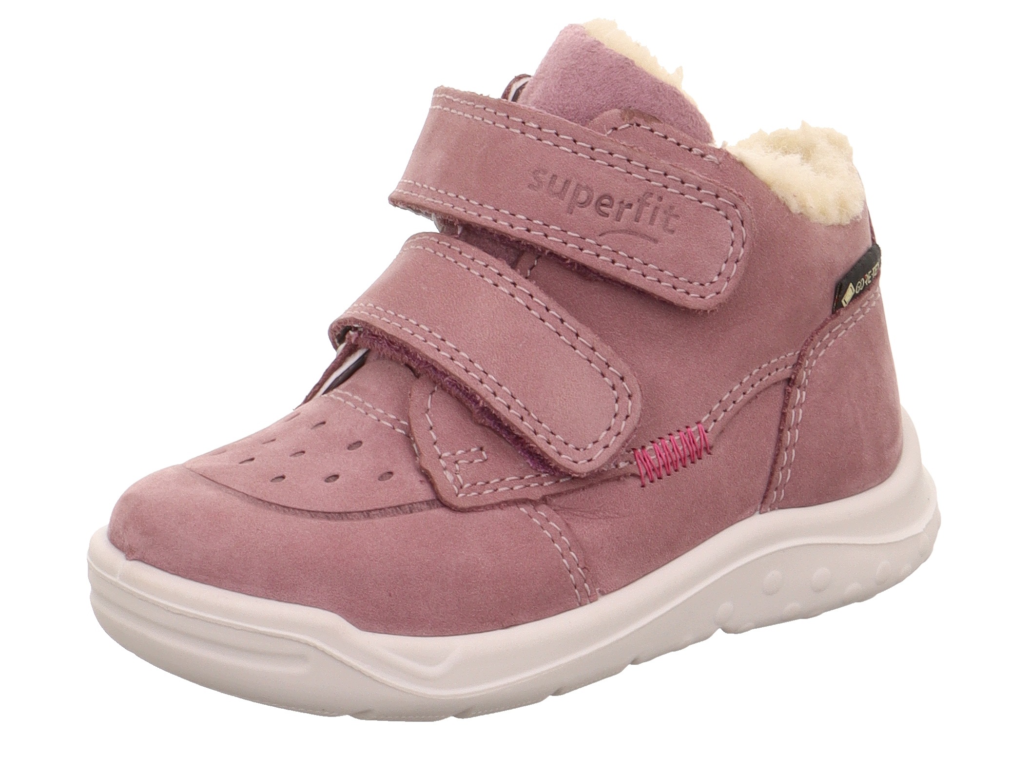 Superfit trzewiki dziewczęce skórzane z membraną Gore-tex Wodoodporne r. 21