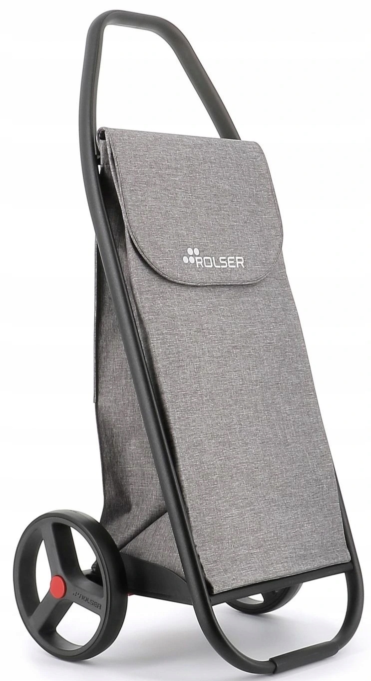 Rolser Com Tweed Black Tube taška na kolieskach, šedá