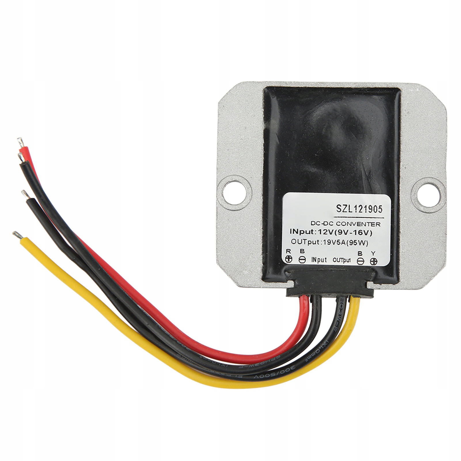 PRZETWORNICA NAPIĘCIA DC 12V NA DC 19V 5A IP67