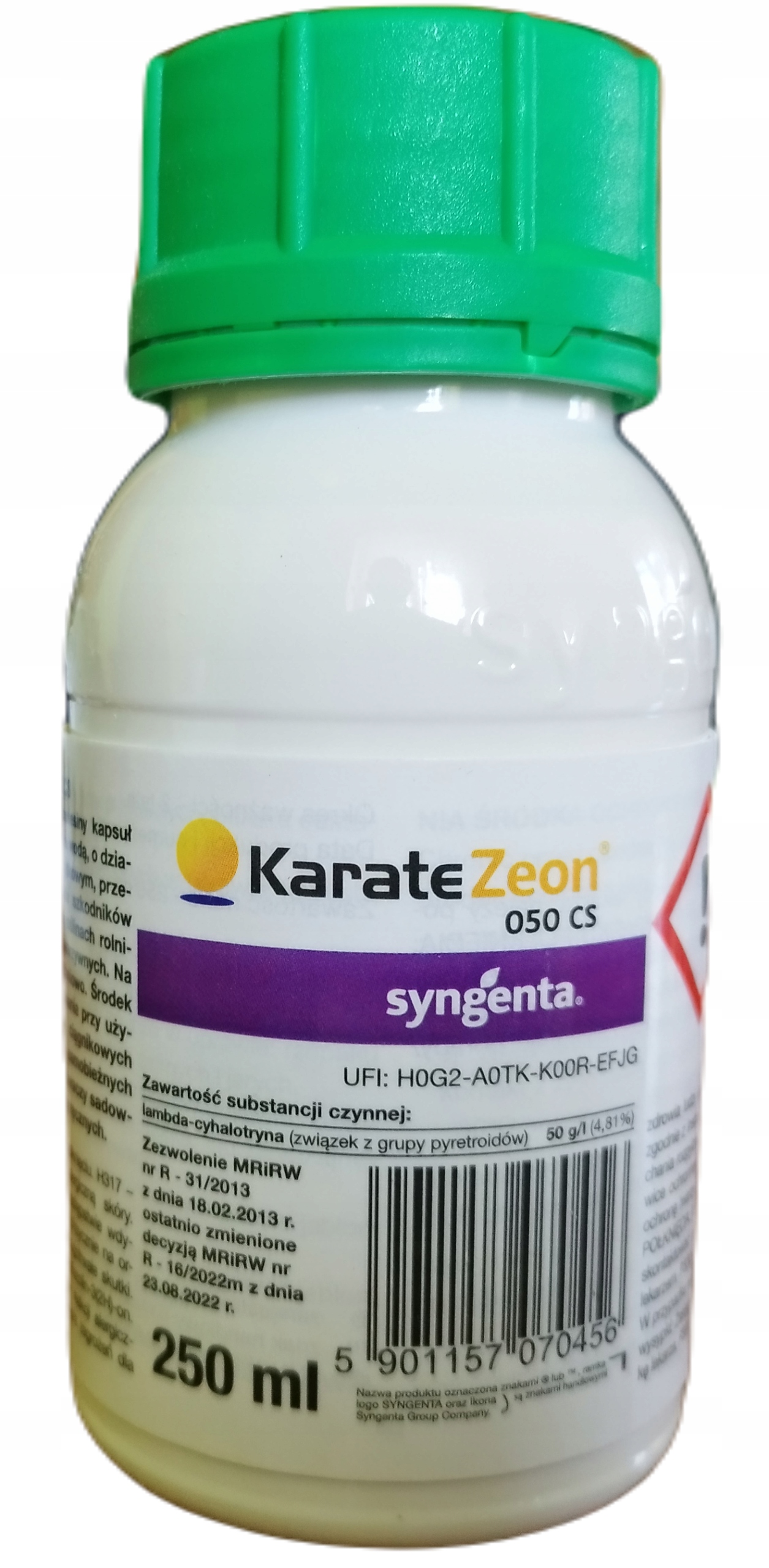 Karate Zeon 250ml mszyce gąsienice stonka (Karate zeon 050 cs) • Cena