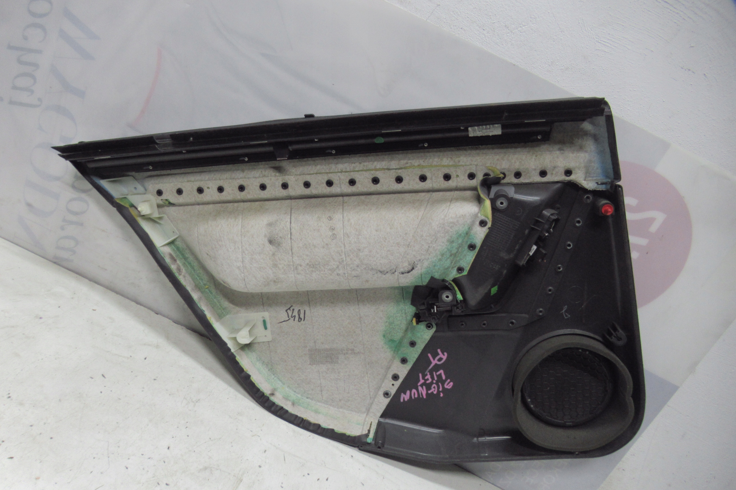OPEL SIGNUM side door right rear part blinds