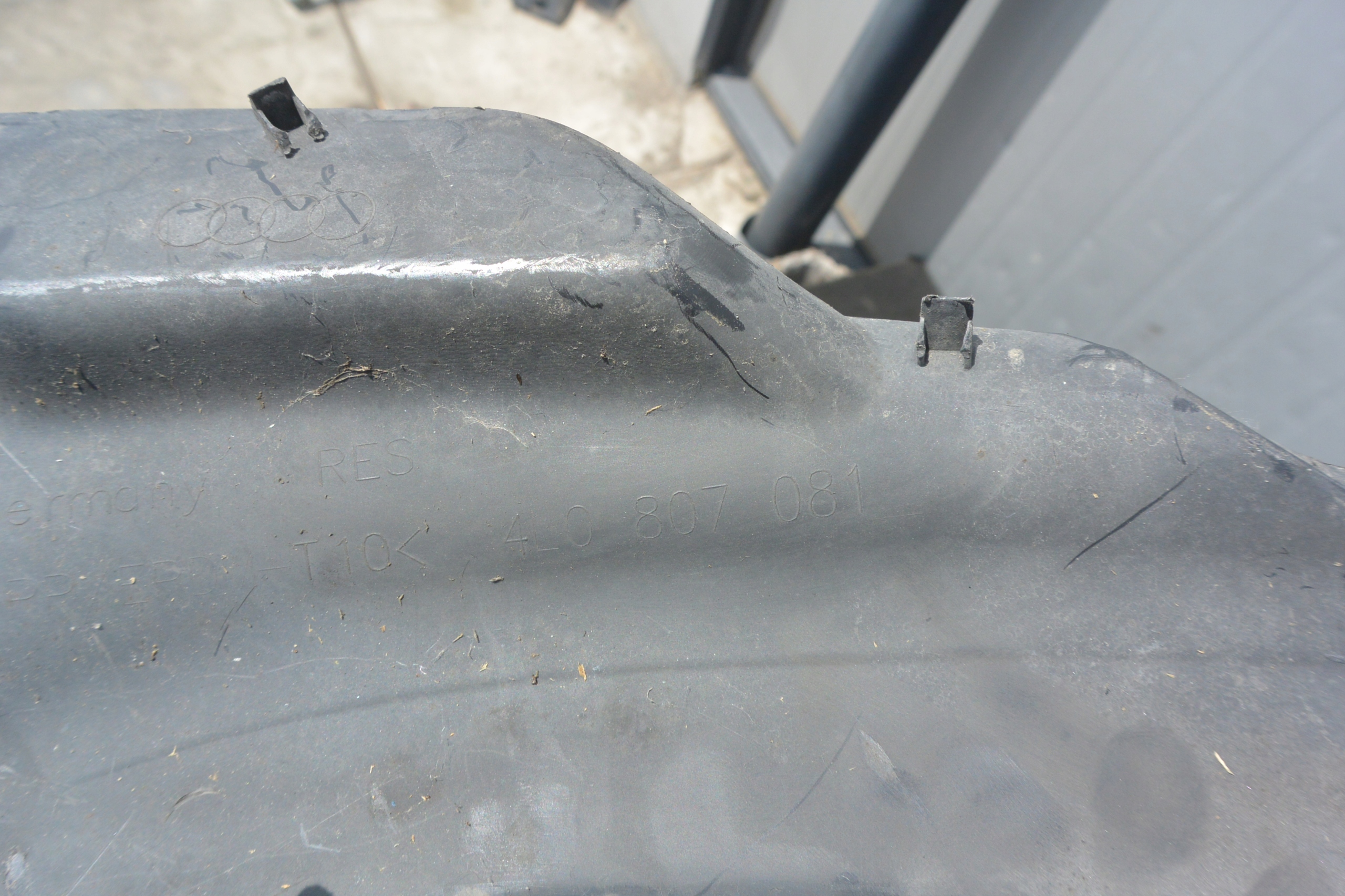 abdeckung frontmaske vorne AUDI Q7 4L
