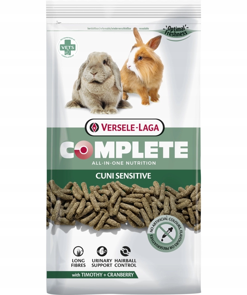 Levně Versele-Laga Cuni Sensitive Complete – Krmivo pro králíky 1,75 kg