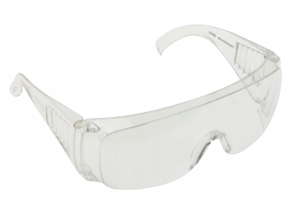OKULARY OCHRONNE PRZECIWODPRYSKOWE SZEROKIE BHP