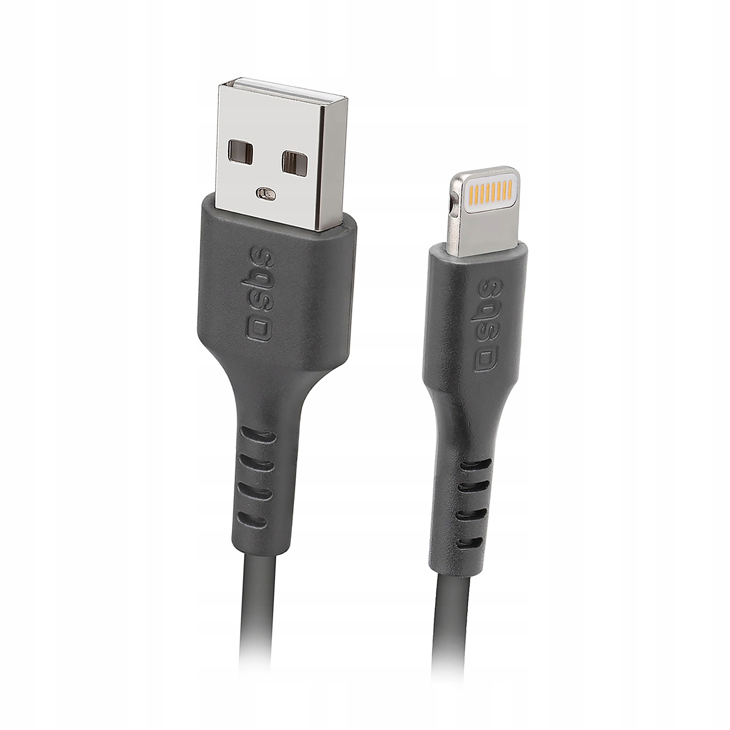 Kabel Sbs TECABLEUSBIP589K Usb-a Lightning 1m z certyfikatem MFi czarny