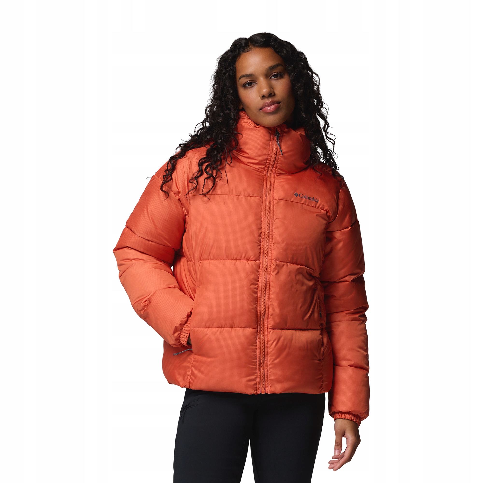 Kurtka ocieplana damska Columbia Puffect II Full Zip tuscan
