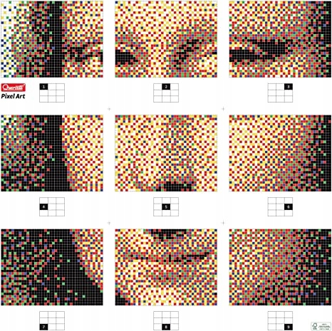 Mona Lisa Mozaika 10800 elementów Quercetti Kod producenta QUC0801