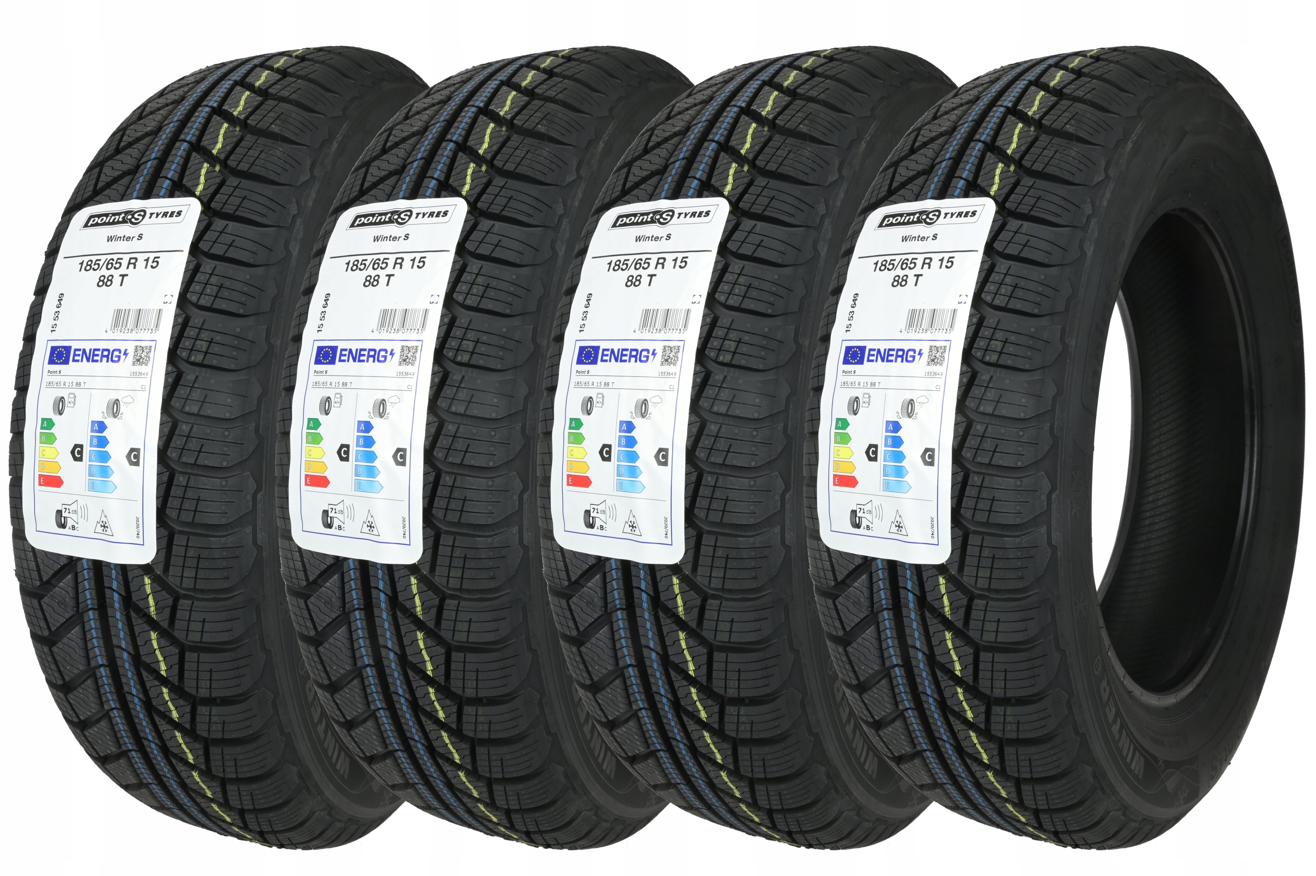 

4 x 185/65R15 88T Winter S Point S Tyres Zima