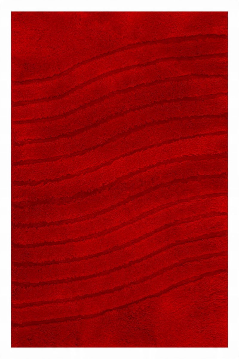 

60x100 cm Czerwony Mięciutki Dywan Do Łazienki