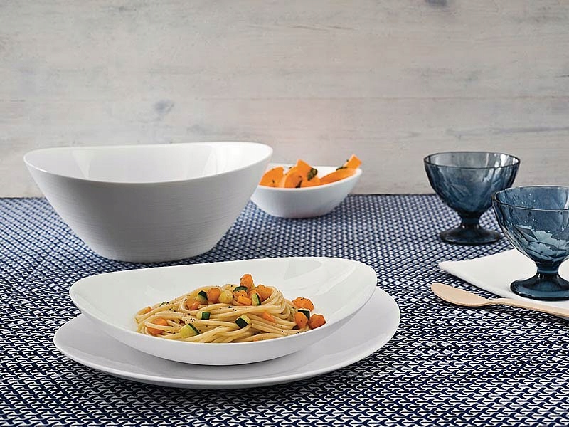 Talerz głęboki 23x20 cm biały PROMETEO BORMIOLI Marka Bormioli Rocco