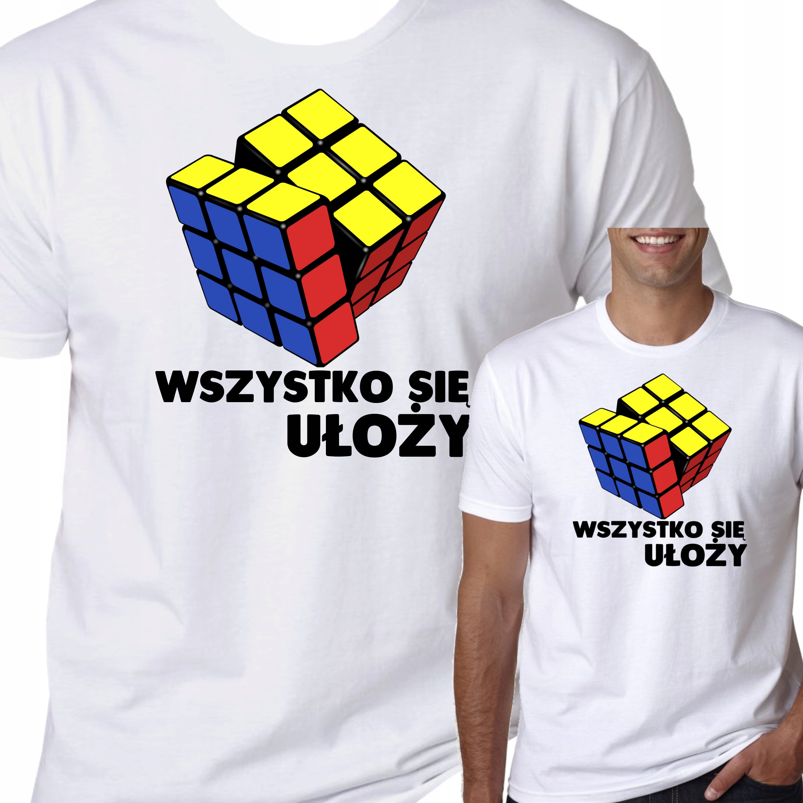 

Koszulka Wszystko Się Ułoży Śmieszne M 1080