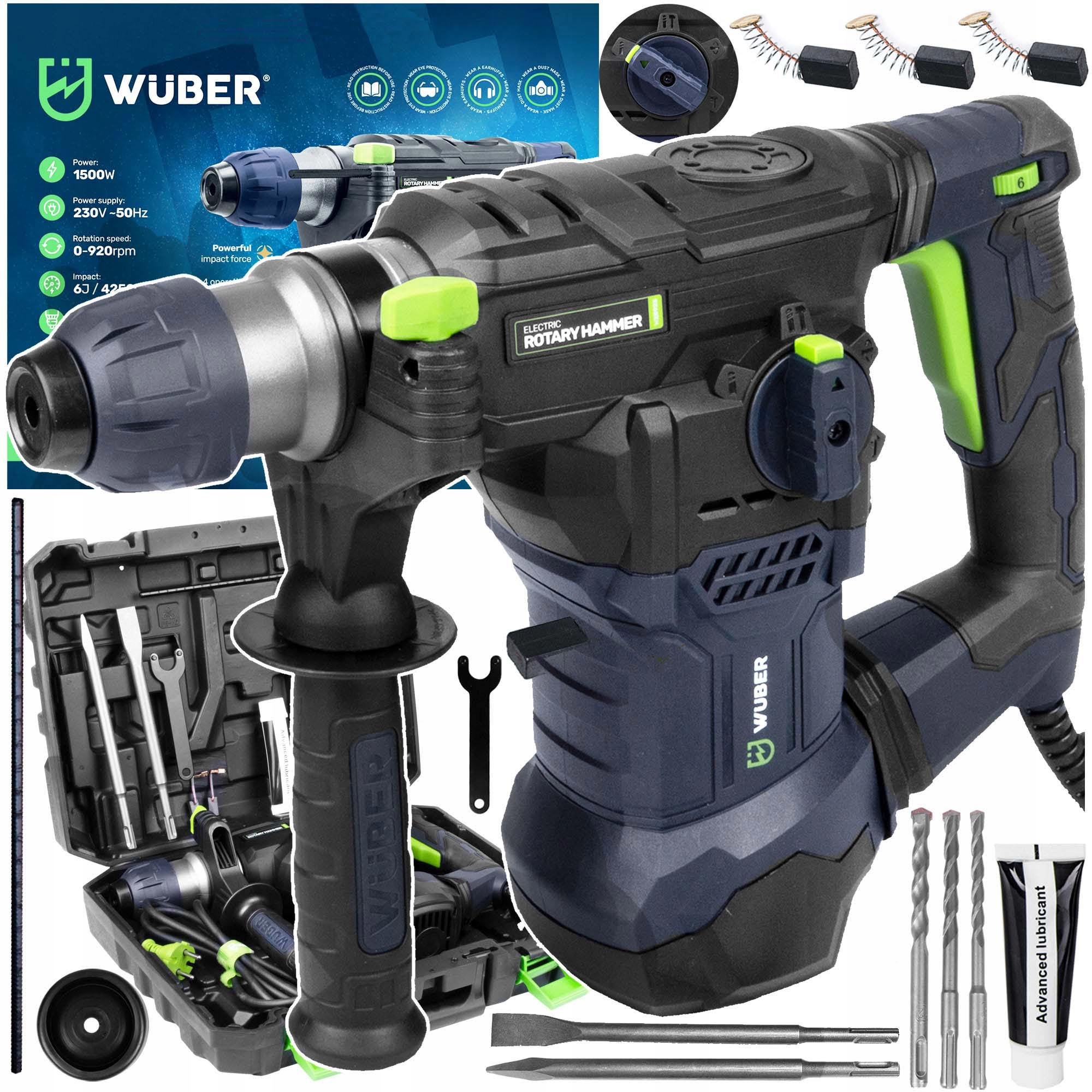 Młotowiertarka Wuber Sds plus 1500 W