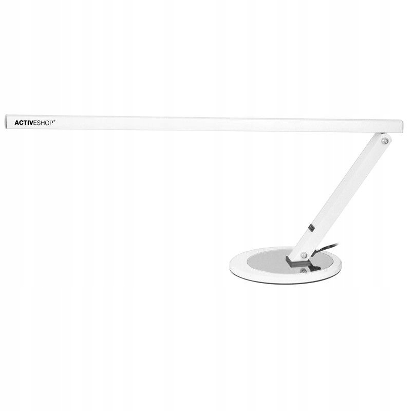 Lampa na psací stůl Slim led bílá