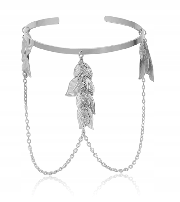 BIŻUTERIA BRANSOLETKA OZDOBA NA RAMIĘ ŁAŃCUSZEK v1 Marka bez marki